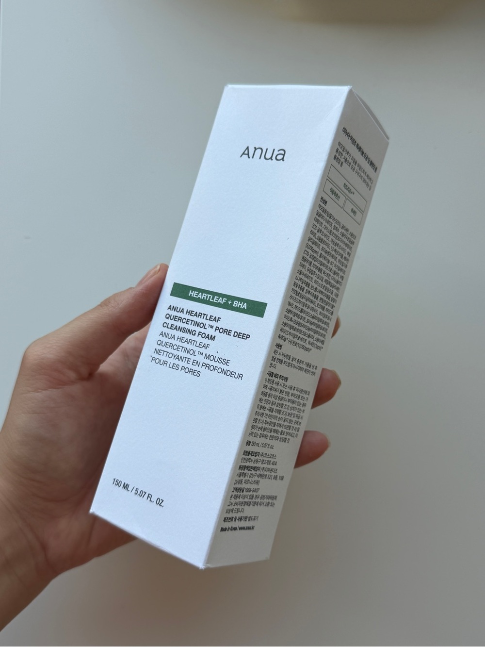 Heartleaf + BHA Deep Cleansing Foam ANUA